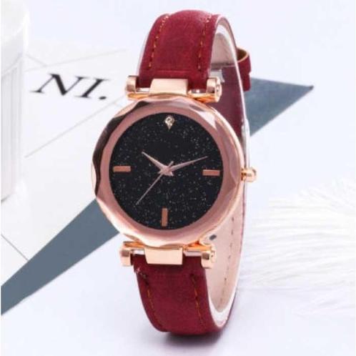 Minimalistisch Horloge Sterrenhemel voor Dames - Modieus, Handtassen en Accessoires, Smartwatches, Nieuw, Verzenden