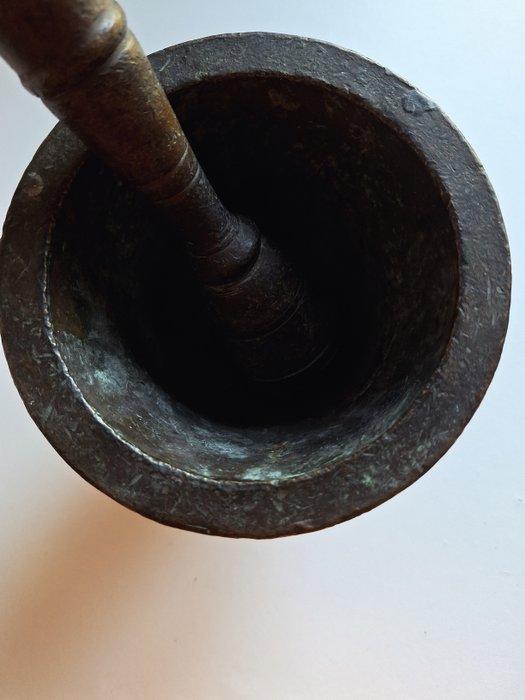 Vijzel - Gepatineerd brons, Antiek en Kunst, Antiek | Overige Antiek