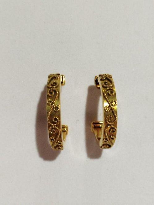 Oorbellen - 19.2 kt. Geel goud, Handtassen en Accessoires, Oorbellen