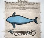 Conrad Gesner [Konrad Gessner] 1516-1565: Whale, Whaling,