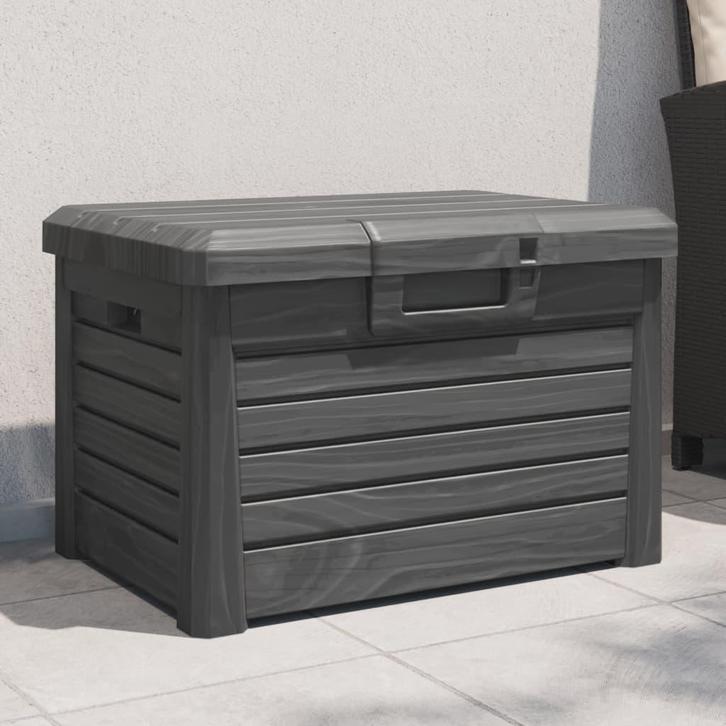 vidaXL Kussenbox 73x50,5x46,5 cm polypropeen, Tuin en Terras, Bergingen en Tuinkasten, Nieuw, Verzenden