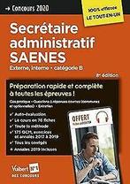 Concours Secrétaire administratif et SAENES - Catégorie ..., Livres, Not specified, Verzenden