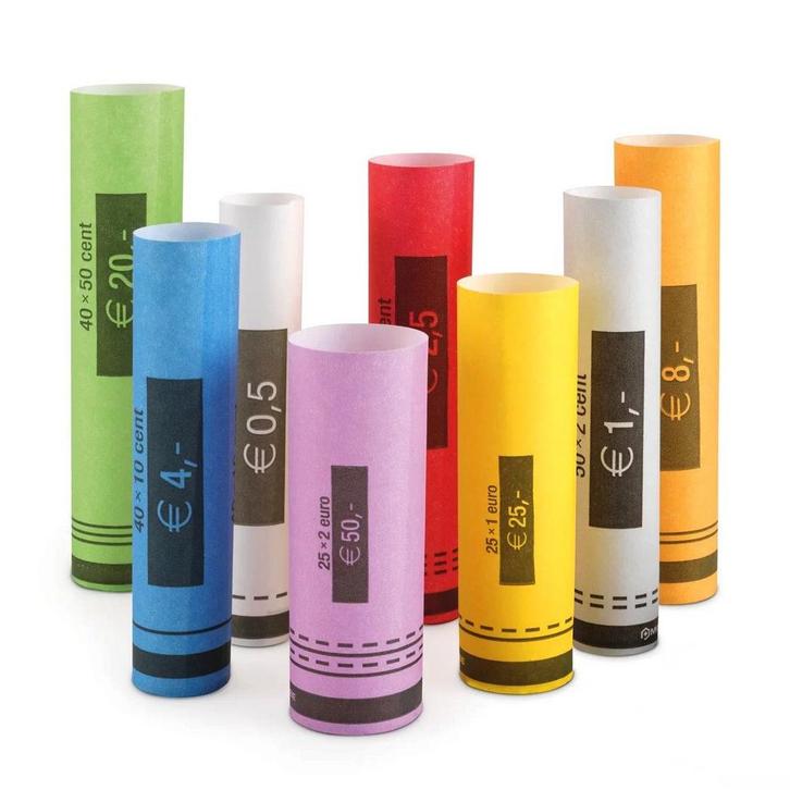 Muntrollen | Papier | 80 Rollen Safescan, Zakelijke goederen, Horeca | Keukenapparatuur, Nieuw in verpakking, Verzenden