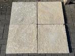 Natuurstenen tegels Toscana - verouderd - 60x60x2 cm, Tuin en Terras, Ophalen, Nieuw, Terrastegels, Natuursteen