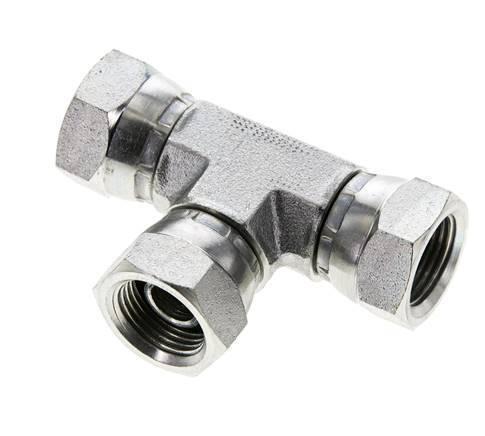 T-koppeling G3/8 Binnendraad Staal hydrauliek 400bar, Doe-het-zelf en Bouw, Overige Doe-Het-Zelf en Bouw, Verzenden