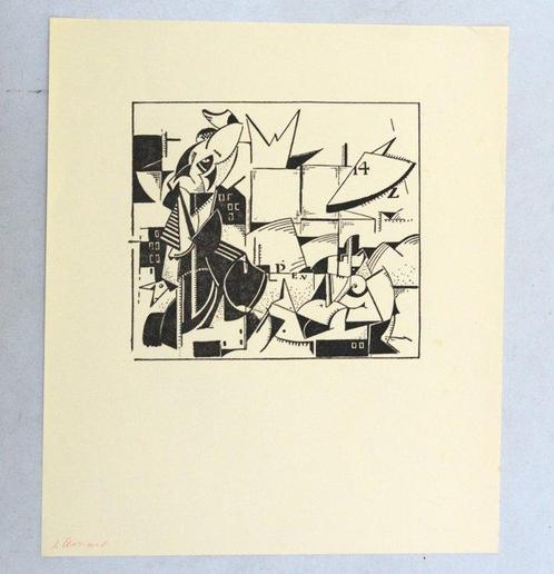 Jos Léonard (1892-1957) - Compositie, Antiek en Kunst, Antiek | Overige Antiek