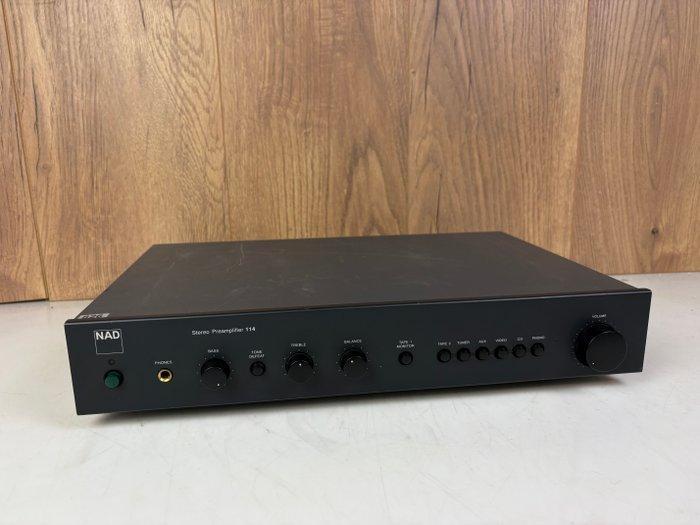 NAD - 114 Voorversterker, TV, Hi-fi & Vidéo, Radios