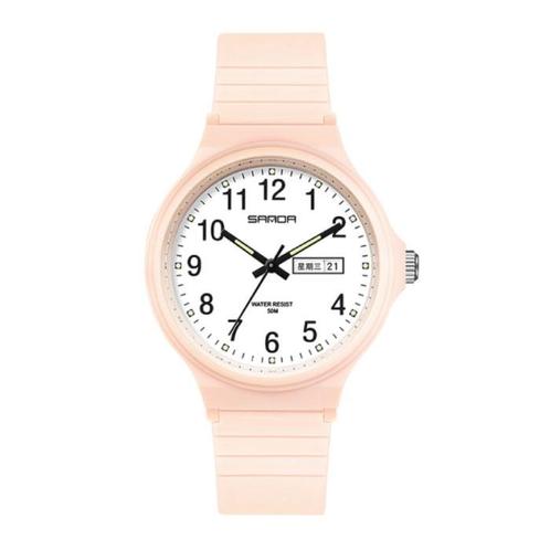 Minimalist Horloge voor Dames - Waterdicht Glow in the Dark, Handtassen en Accessoires, Smartwatches, Nieuw, Verzenden