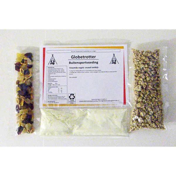 Vreemde vogels - cruesli ontbijt - Globetrotter, Diversen, Levensmiddelen, Verzenden