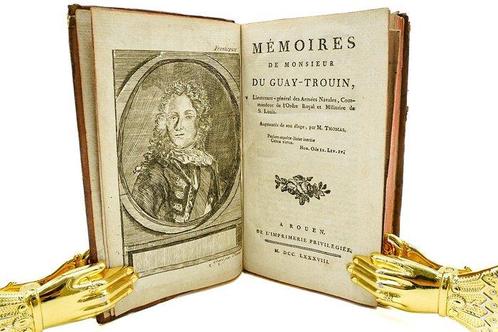Du Guay-Trouin - Mémoires de Monsieur Du Guay-Trouin - 1788, Antiek en Kunst, Antiek | Boeken en Manuscripten