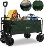 EasLife Bolderkar Opvouwbaar - Bolderwagen - met Regen Hoes, Verzenden, Nieuw