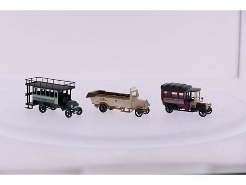 Schaal H0 Märklin 1885 set van drie oude autobussen #3537, Hobby en Vrije tijd, Modeltreinen | H0, Zo goed als nieuw, Märklin