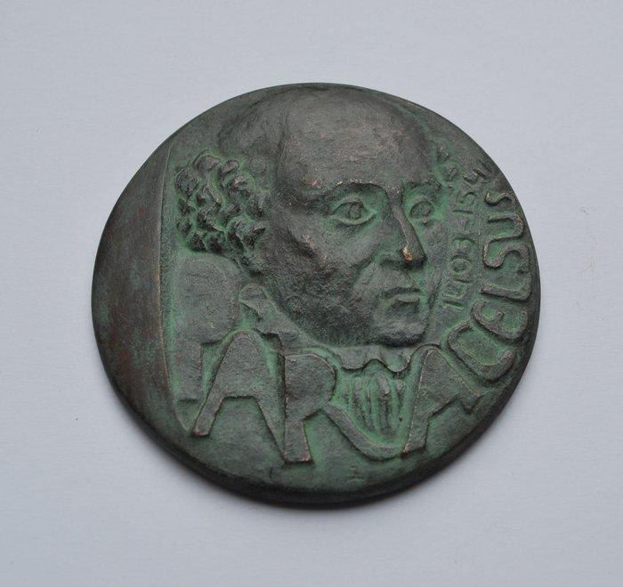 Penning - Jannes Limperg - Bronzen penning van de medicus, Antiek en Kunst, Antiek | Meubels | Stoelen en Sofa's