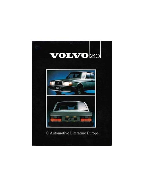 1983 VOLVO 240 BROCHURE NEDERLANDS, Livres, Autos | Brochures & Magazines