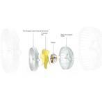 Draagbare Bureau Ventilator - 360° Roterende Handventilator, Verzenden, Nieuw