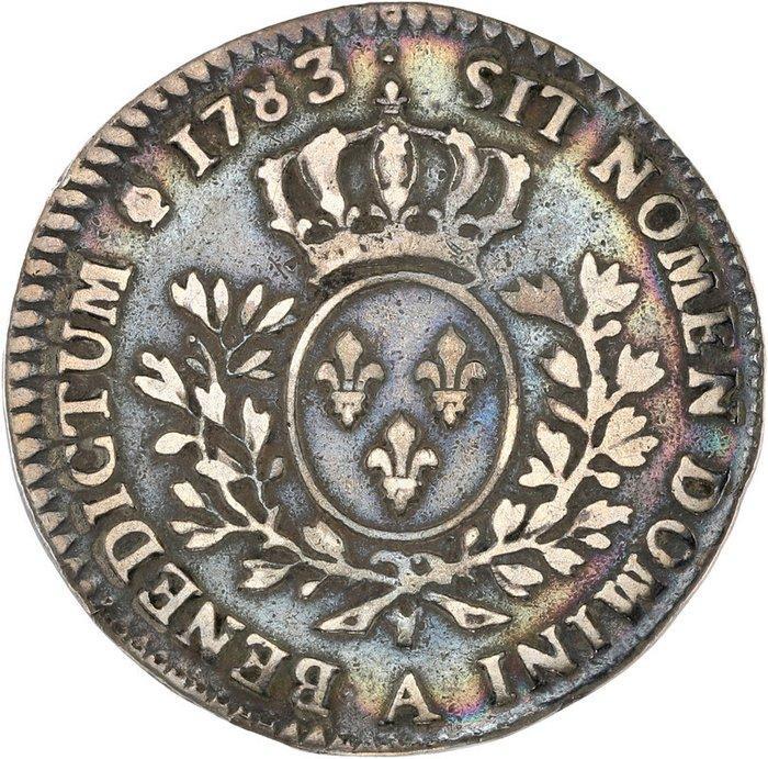 Frankrijk. Louis XVI (1774-1792). 1/5 Écu 1783-A, Paris, Postzegels en Munten, Munten | Europa | Euromunten