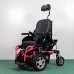 Tweedehands elektrische rolstoel - Quickie roze - Meeneempri