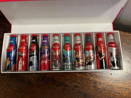 Coca Cola - Bouteille (10) - Aluminium, Antiek en Kunst, Antiek | Speelgoed