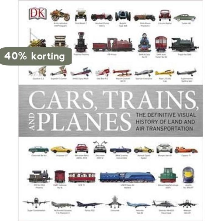 Cars, Trains & Planes 9780241256466 Dk, Boeken, Taal | Engels, Zo goed als nieuw, Verzenden
