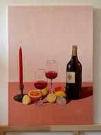 Cansu Rossi - Winter Wine and Citrus - Oil painting