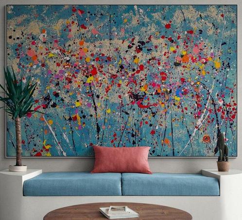 Arvydas Gaiciunas (Retne) - Bo N-15 (XXL) Abstract, Antiek en Kunst, Kunst | Schilderijen | Modern