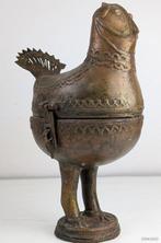 sculptuur, Dokra/Dhokra  container - 30 cm - Brons - 1950