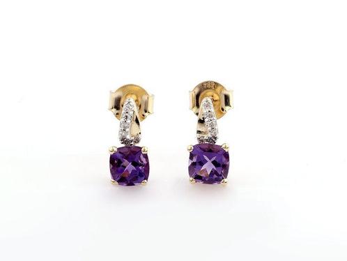 Zonder Minimumprijs - Oorbellen - 14 karaat Geel goud -, Handtassen en Accessoires, Oorbellen