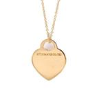 Tiffany & Co. - Ketting met hanger roze goud