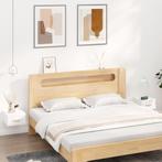vidaXL Nachtkastjes 2 st wandgemonteerd 35x35x20 cm wit, Huis en Inrichting, Slaapkamer | Nachtkastjes, Verzenden, Nieuw
