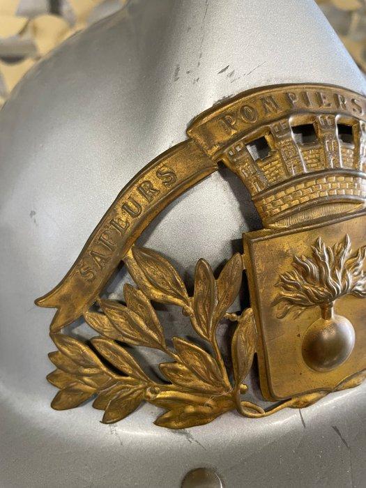 Frankrijk - Brandweer - Militaire helm - Franse, Antiek en Kunst, Curiosa en Brocante
