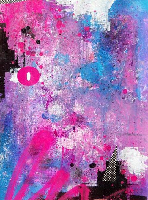Benjamin Taleux (1982) - Pink Aurora, Antiek en Kunst, Kunst | Schilderijen | Modern