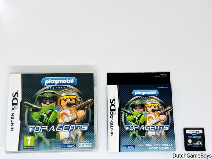 Nintendo DS - Playmobil - Top Agents - UKV, Games en Spelcomputers, Games | Nintendo DS, Gebruikt, Verzenden