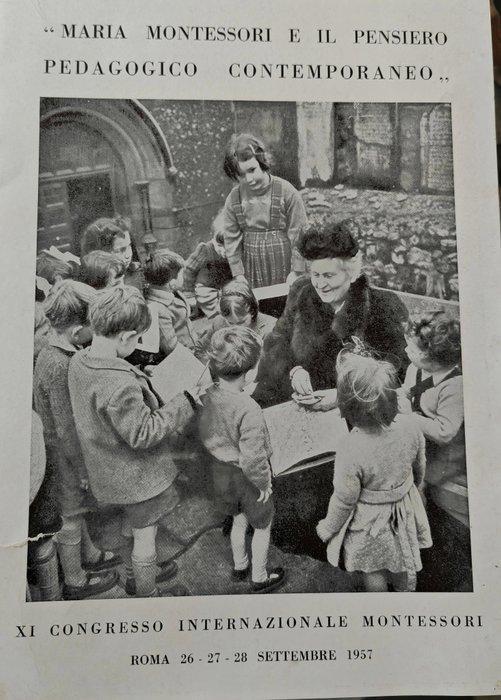 Document - Comitato Organizzatore XI Congresso MontessorI -, Antiek en Kunst, Antiek | Boeken en Manuscripten