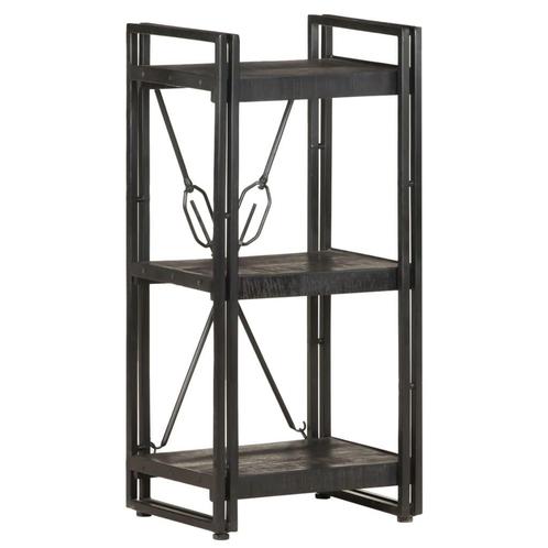 vidaXL Boekenkast met 3 schappen 40x30x80 cm massief, Huis en Inrichting, Kasten | Boekenkasten, Nieuw, Verzenden