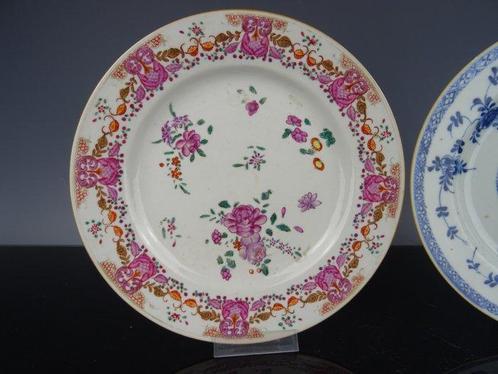 Bord (2) - Porselein - Qianlong 1736-1795, Antiek en Kunst, Antiek | Overige Antiek