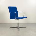 Vergaderstoel Viasit Pure - Blauw - Draaibaar onderstel, Huis en Inrichting, Stoelen, Ophalen of Verzenden, Gebruikt