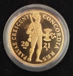 Nederland. Gouden Dukaat 2021 A Foutieve keerzijde van 2020