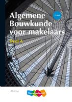 Algemene Bouwkunde voor Makelaars deel a / deel a, Verzenden, Zo goed als nieuw, A.H.L.G. Bone