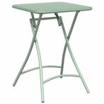 Stalen Tuinstafel | Tweede Kansje | OP = OP (tuintafel), Tuin en Terras, Verzenden, Nieuw, Vierkant, Metaal