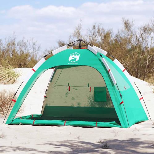 vidaXL Tente de plage 2 personnes libération rapide, Caravanes & Camping, Tentes, Neuf, Envoi