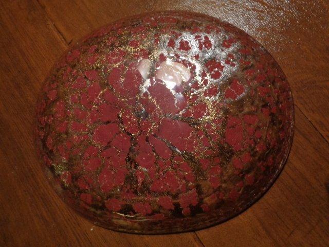 Murano - Barovier & Toso - sculptuur, glazen schaal - 29 cm, Antiek en Kunst, Antiek | Glaswerk en Kristal