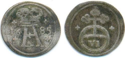 6 Pfennig 1685 Braunschweig Calenberg Hannover: Ernst Aug..., Timbres & Monnaies, Monnaies | Europe | Monnaies non-euro, Envoi