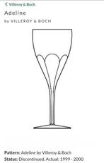Villeroy & Boch - Flûte à champagne (6) - Adeline - Cristal, Antiek en Kunst