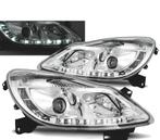 PHARES POUR OPEL CORSA D 06-11 DAYLIGHT LED CHROMÉ, Auto-onderdelen, Verlichting, Verzenden, Nieuw