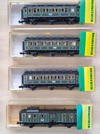 Minitrix N - 3160, 3161, 3162 - Ensemble de wagons de, Hobby en Vrije tijd, Nieuw