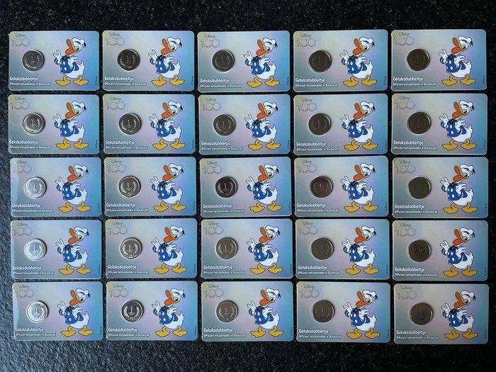 Nederland. 2023 - Coincards Donald Duck Scrooge 100 jaar, Postzegels en Munten, Munten | Europa | Niet-Euromunten