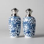 Theekistje / doosje - Porselein - Guangxu (1875-1908), Antiek en Kunst