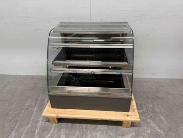 RVS Ubert Infrarood Warmhoudvitrine Warmtevitrine 80 cm 230V, Ophalen of Verzenden