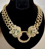 Mode Goud vergulde Cartier Panter Geïnspireerde Ketting -, Antiek en Kunst