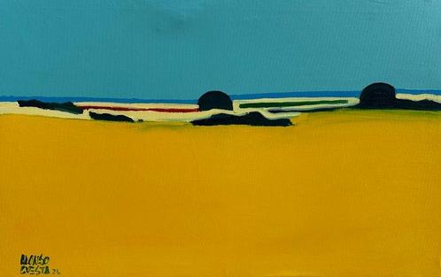 Alonso Cuesta - Arlanzón - XL, Antiek en Kunst, Kunst | Schilderijen | Modern